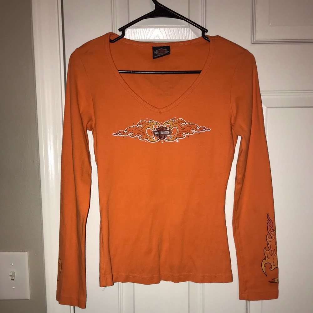 Harley Davidson low cut top.